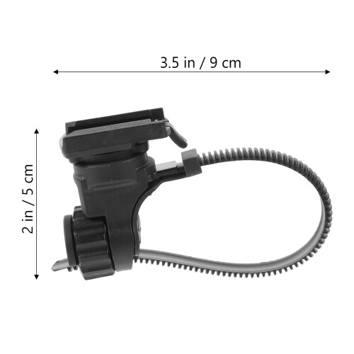 Mountain Bike Headlight Holder Clip 1 Piece 2