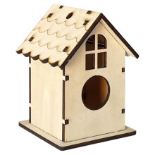 Wooden Bird Nest DIY Birdhouse Wooden Bird Nest Handmade Bird Cage Bird Nest Splicing