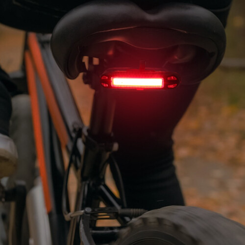 Bike Rear Light USB Rechargeable 1 Set 2