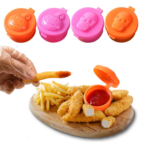Mini bottigliette di ketchup Capino Halloween (4 pezzi)