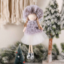 Serre-tête ange en peluche, décoration de Noël, 1 pièce