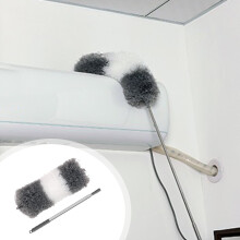 Brosse de nettoyage douce YANHAIGONG pour la maison, canapé, dessous de lit, collecteur de poussière rétractable, plumeau à plumes.