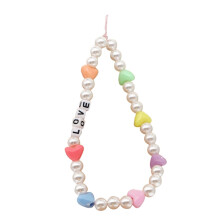 Phone Case Lanyard Bracelet Chinese Style Beaded Wristband