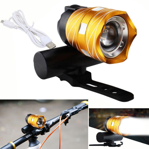 Capino USB rechargeable front bike light super bright