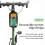 Bolsa frontal impermeável para bicicleta com tela sensível ao toque de 7 polegadas 5