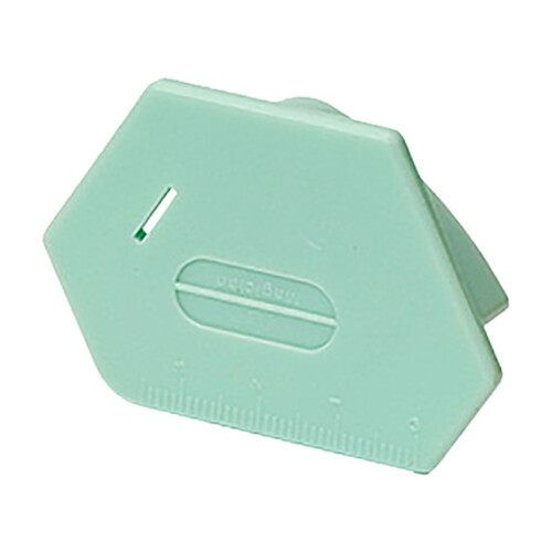 Magnetisk sømguide for symaskin med skala