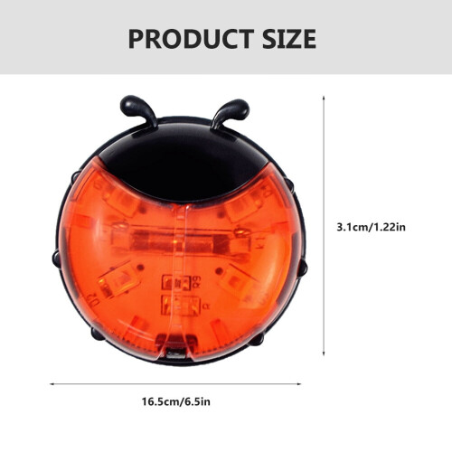 Bike Spoke Lights Decorative Child Ladybug Design 2