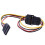 IDE Molex zu SATA Stromverteileradapter 1 zu 2 1