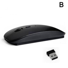 2,4 GHz-es vezeték nélküli optikai egér USB vevőegységgel