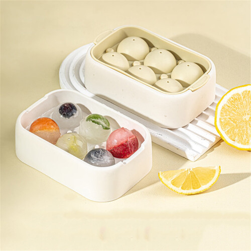 Capino ice cube trays with cover, easy-release, 2-pack
