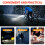 LED bicycle headlight USB rechargeable front 8