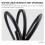 Ensemble de gaines de câbles de vélo, tube en mousse flexible, 3 pièces 6