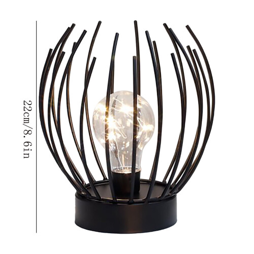 petite lampe de lecture LED en fil de cuivre 2