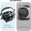 Θήκη προστασίας οθόνης Samsung Galaxy Watch4 44mm 4Pack 2