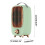 Portable Electric Space Heater Energy Efficient Thermostat 3