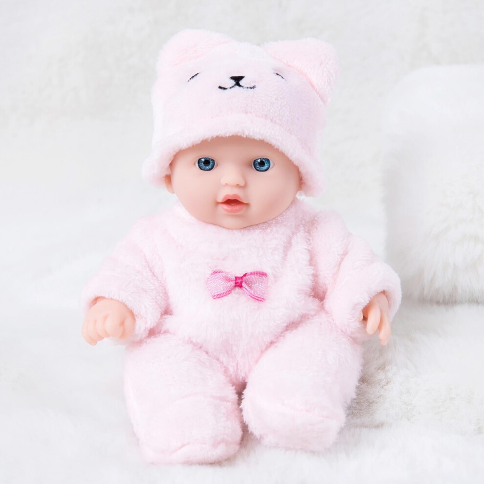Reborn doll pacifier bib 20cm soft rubber