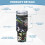 Beetlejuice Isolierbecher 40oz Edelstahl mit 6