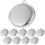 Eease round locket pendant photo frame 10 pcs 1