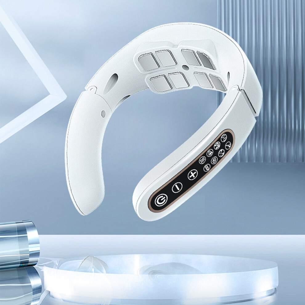 Neck Massager with Heat and Vibration 6 Modes Cordless