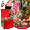 Boîte de rangement pour décorations de Noël avec compartiments ajustables 2