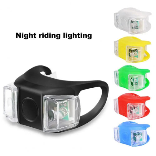 Scooter Tail Light Waterproof 2-LED 3-Mode Silicone 1