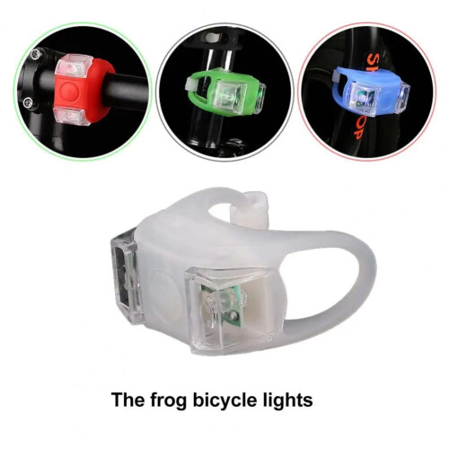 Scooter Tail Light Waterproof 2-LED 3-Mode Silicone 2