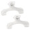 Clips marque-pages transparents (2 pièces) 2