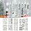 Julevægklistermærker snemandstema 7 stk. 1