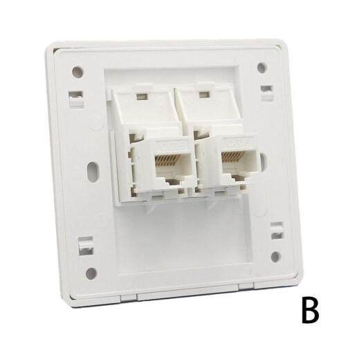 Ethernet-Wanddosenplatte CAT6RJ45 (UK)