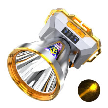 Vysokovýkonný LED čelovkový svietidlo so super jasným senzorom pohybu pre dospelých