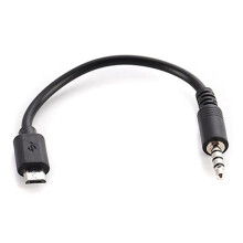 Καλώδιο ήχου USB Micro B σε 3,5 χιλ. για τηλέφωνα Android