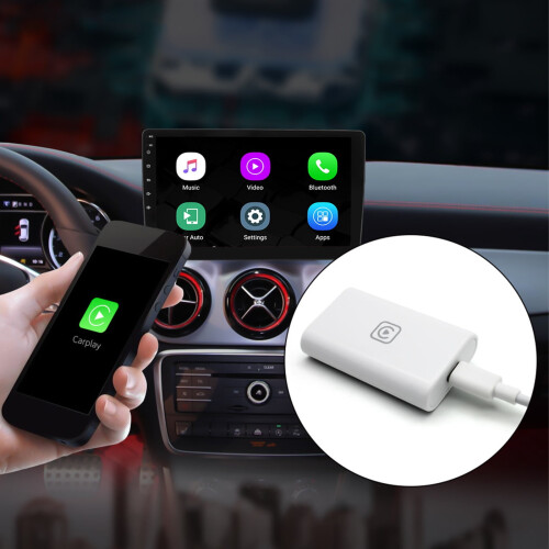 Trådløs USB-adapter for kablede biler 1 stk