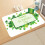 St. Patricks Day tæppe indendørs udendørs 40x60 cm 3
