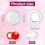 10 Paires D'Aimants pour Dossards Course, Clips Magnétiques pour Dossards Course, Clips pour Dossards , Boucles pour Dossards Course, Attaches 6