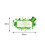 St. Patricks Day tæppe indendørs udendørs 40x60 cm 5