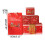 Coffret cadeau surprise argent avec explosion de confettis, rouge 2