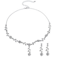 Legering ketting en oorbellen set voor dames (1 set)