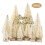 Mini Pine Trees Decoration Frosted Sisal 49 pcs 1
