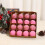 Flocked Velvet Christmas Tree Ornaments Set 12pcs 6