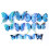 Butterfly Wall Stickers Multicolor 12pcs 1