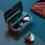 Fones de ouvido Bluetooth HiFi Zeceouar com display LED IPX7 2