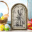 Pendentif lapin de Pâques, décoration murale style ferme, 1 pièce 2