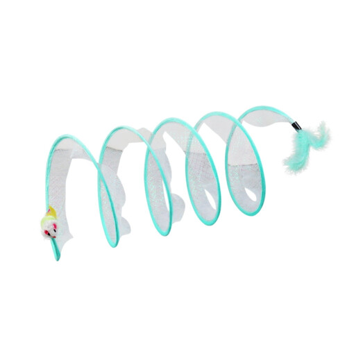 Παιχνίδι σήραγγας γάτας τύπου S Πτυσσόμενα παιχνίδια ελατηρίου σήραγγας γάτας,