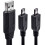 Καλώδιο φόρτισης Micro USB διπλού διαιρέτη προσαρμογέα 1 μέτρου 2