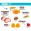 Godis Sushi Sortiment Liten Bricka 4-pack 3