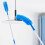 Plumeau en microfibre Ympuoqn avec manche extensible de 119 cm 1