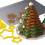 Mini-Ausstechformen-Set Weihnachtsbaum Stern 2 Stück 6