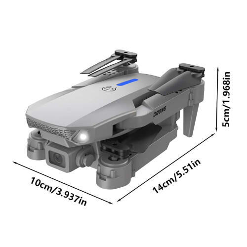 Dron plegable HD 1080p con cámara gran angular 2