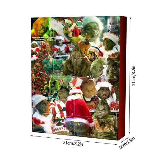 Ημερολόγιο Advent 2023 για ενήλικες και παιδιά, 24Grinch Toy 2