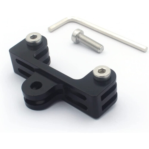 Adattatore doppio in alluminio per GoPro e DJI Osmo 1